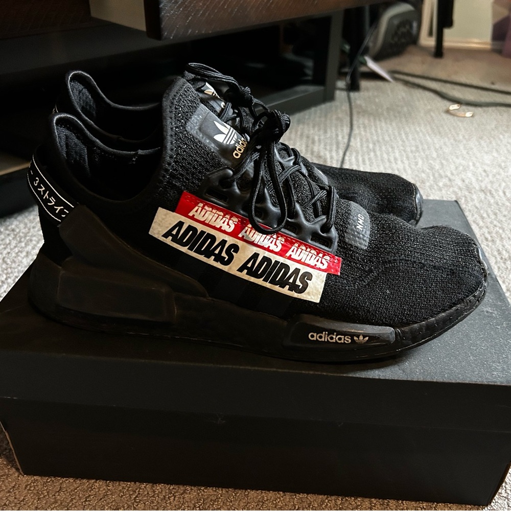 NMD_R1 V2 'Core Black Red'